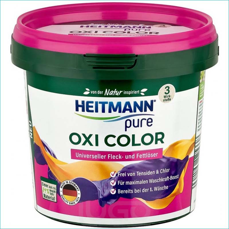 Heitmann OXI odplamiacz w proszku 500g. Color /6/