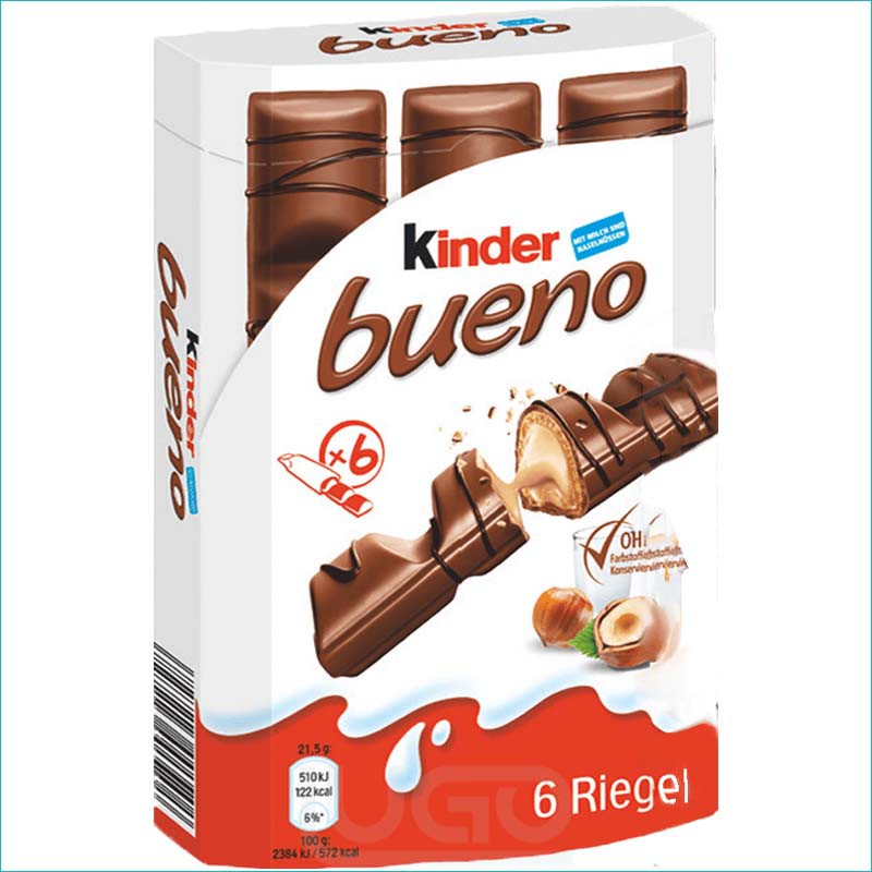 Kinder Bueno batonik z nadzieniem 6szt.