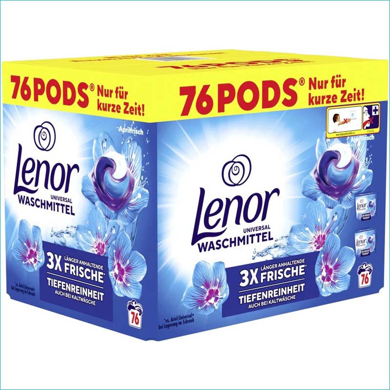 Lenor 3w1 kapsułki do prania 76szt. Uniwersal