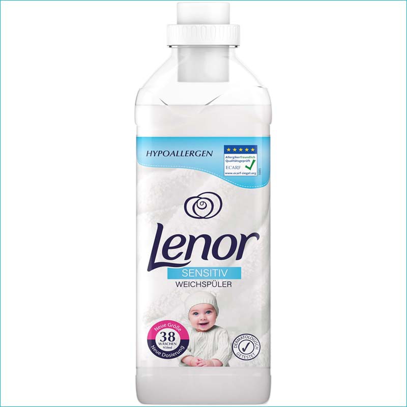 Lenor płyn do płukania 950ml. Sensitive /12/