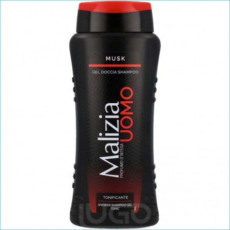 Malizia Men żel pod prysznic 250ml. Tonificante