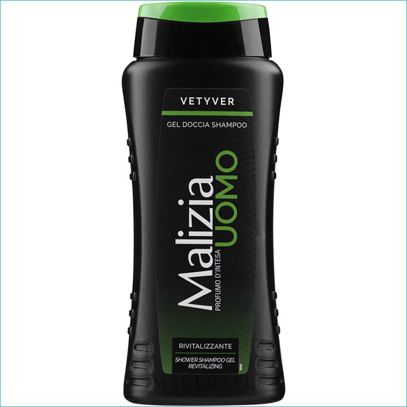 Malizia Men żel pod prysznic 500ml. Rivitalizzante