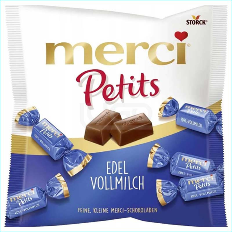 Merci 125g. Petits Edel Vollmilch