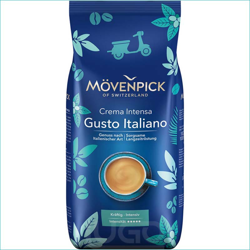 Movenpick kawa ziarno 1kg. Gusto Italiano