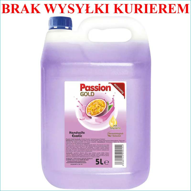 Passion mydło w płynie zapas 5l. Exotic /3/