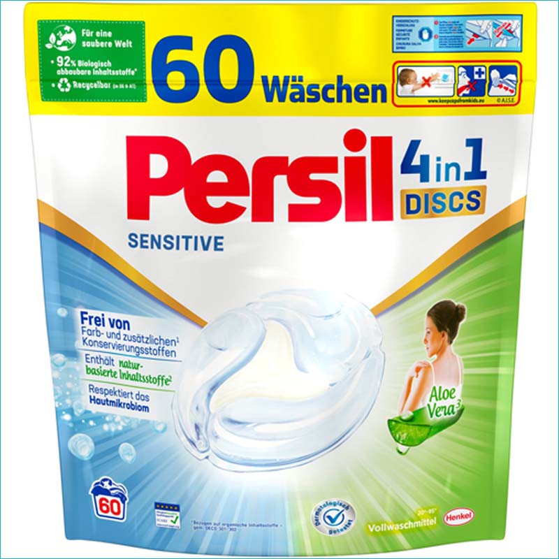 Persil caps disc 4in1 60szt. Sensitive