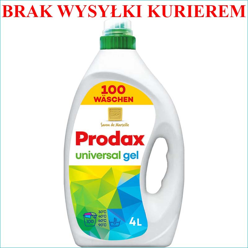 Prodax żel do prania 4l/100 Uniwersal /3/