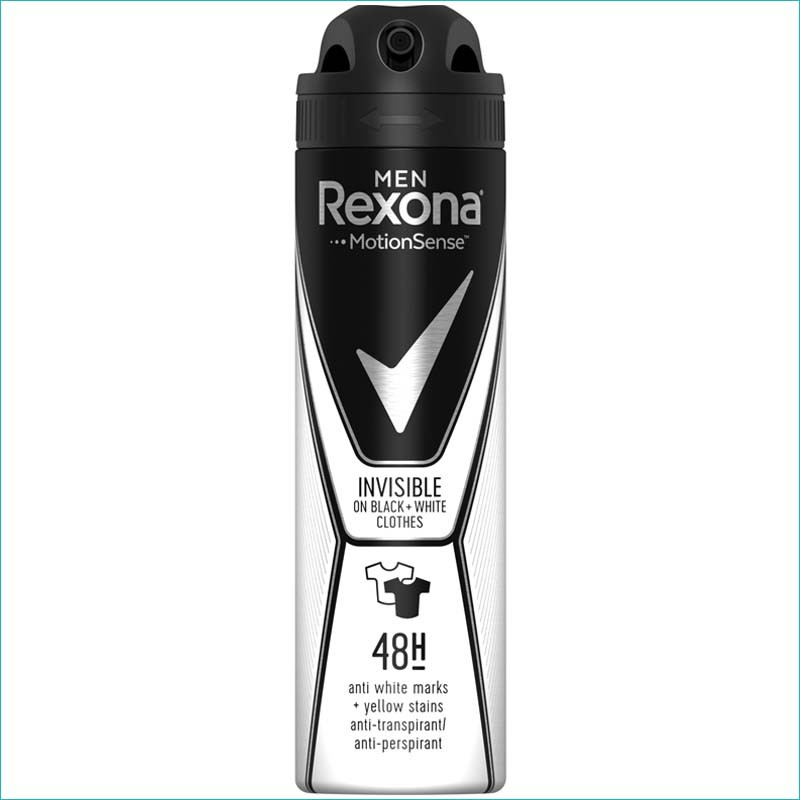 Rexona dezodorant 150ml. Men Invisible /6/