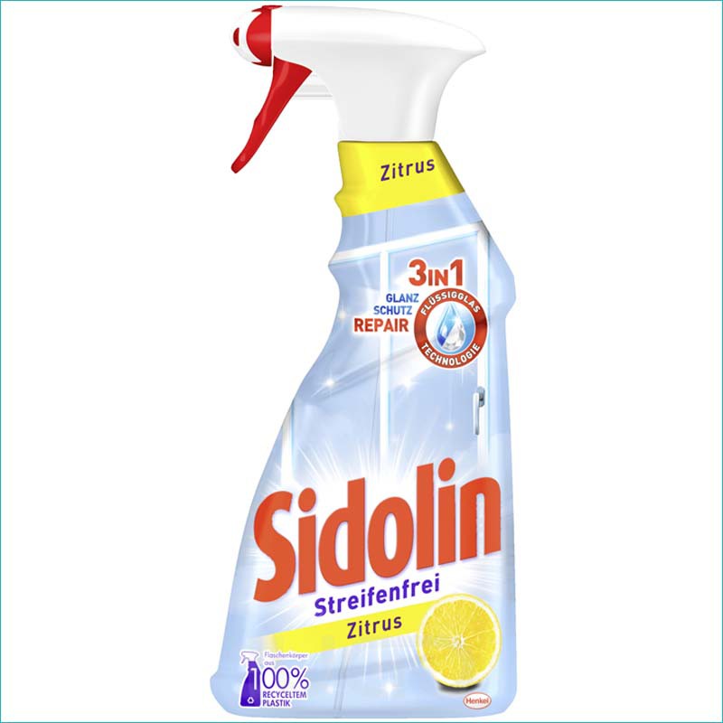 Sidolin płyn do szyb i luster 500ml. Zitrus /10/