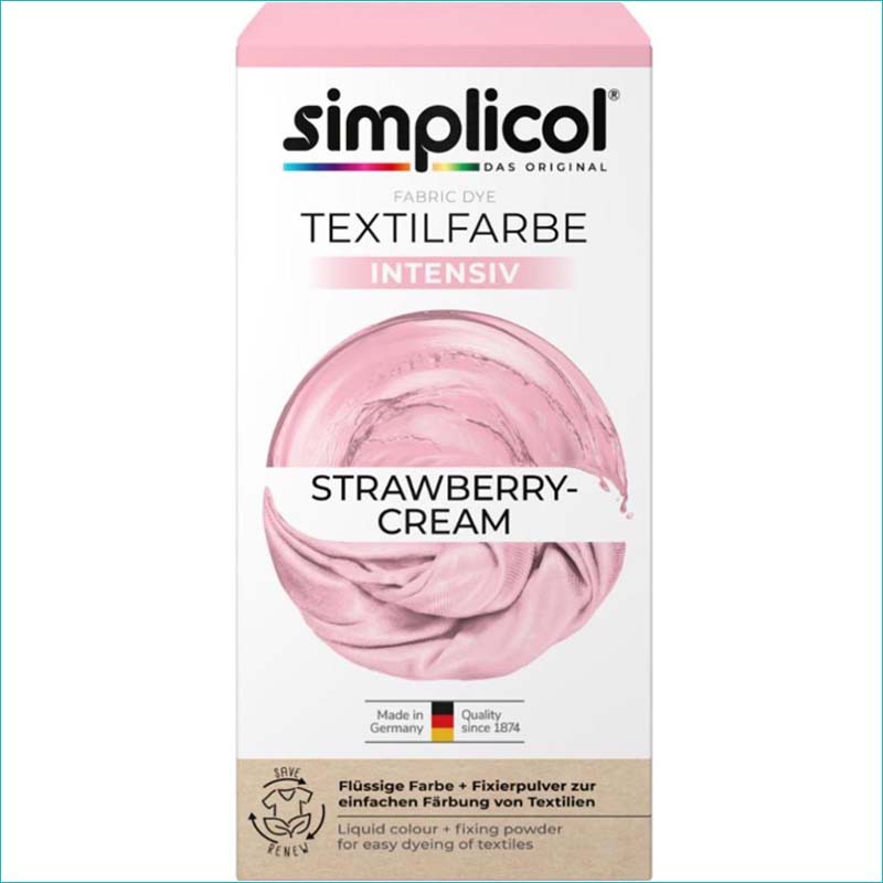 Simplicol barwnik do tkanin Strawberry Cream (różowy) /4/