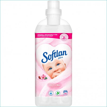 Softlan płyn do płukania 1L Weich & Mild /12/