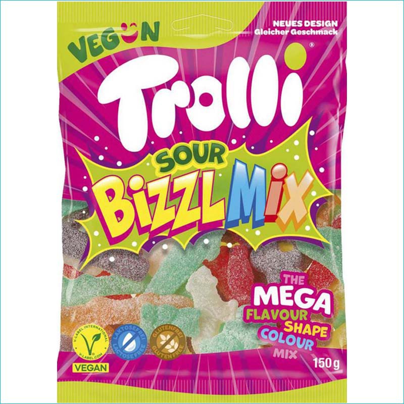 Trolli żelki 150g. Bizzl Mix