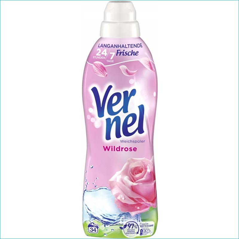 Vernel płyn do płukania 850ml. Wildrose