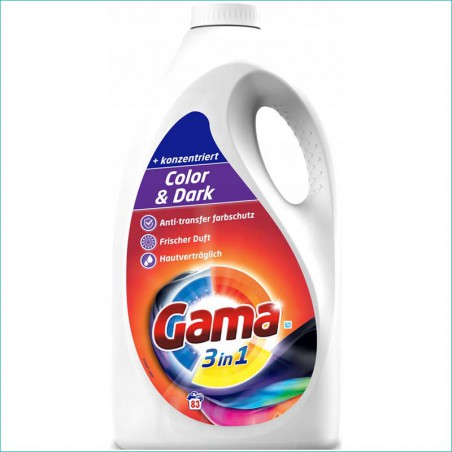 Vizir Gama żel do prania 4,15l/83 Color & Dark