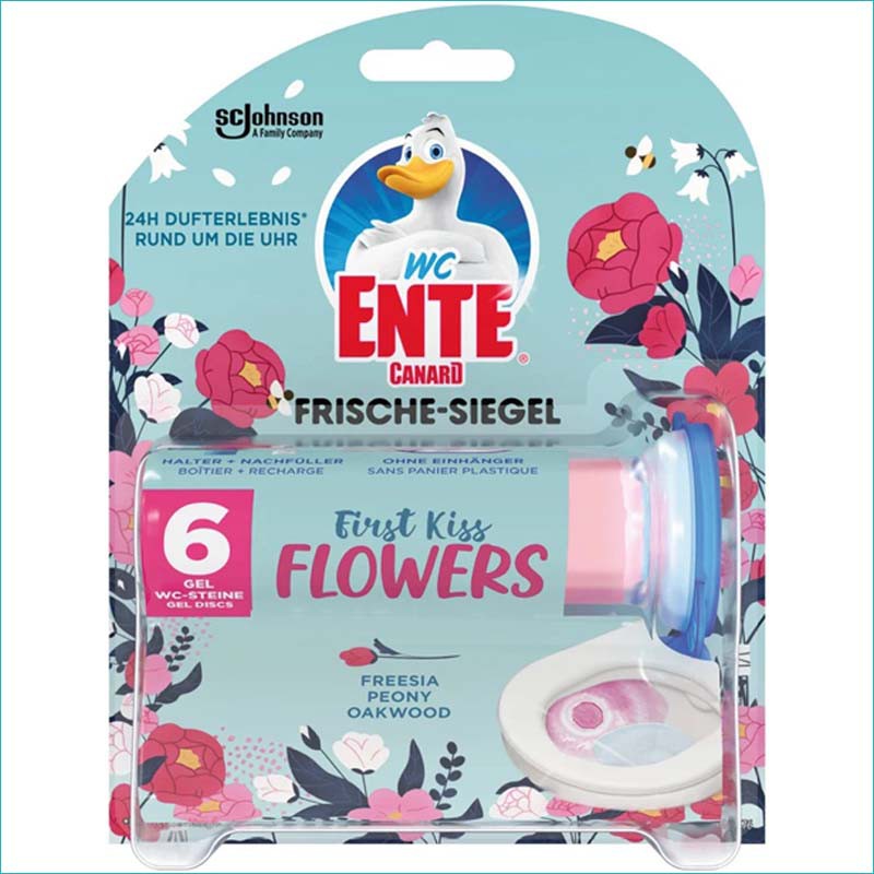 WC Ente krążek żelowy do WC 36ml. Freesia