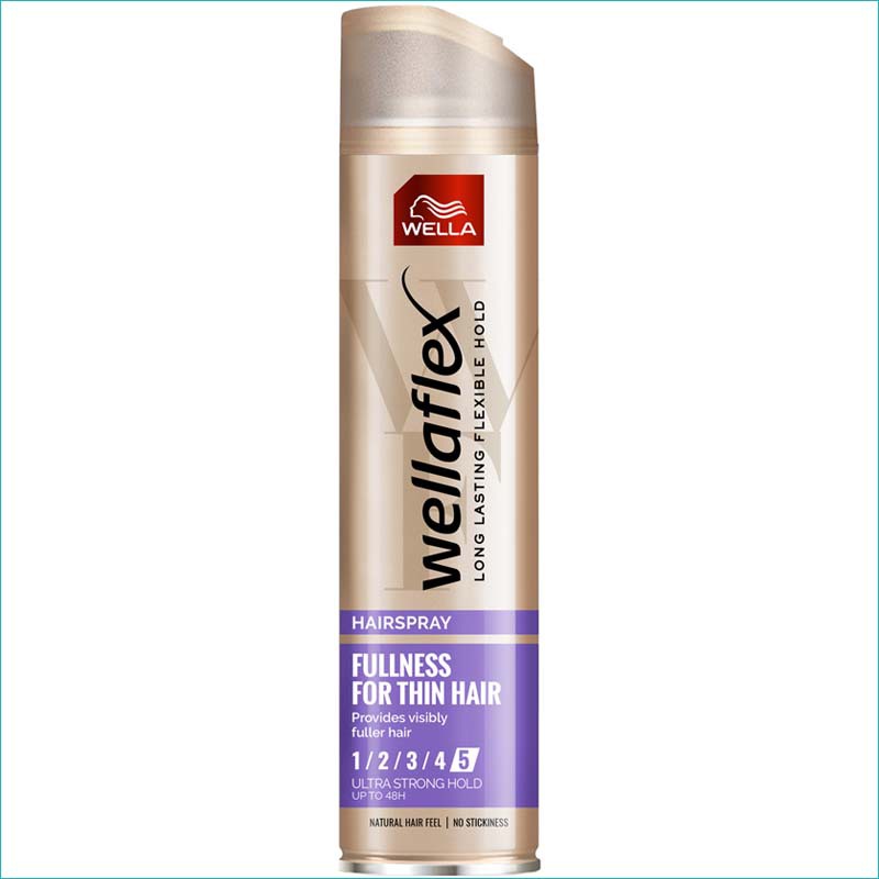 Wellaflex lakier do włosów 250ml. Fulness 5