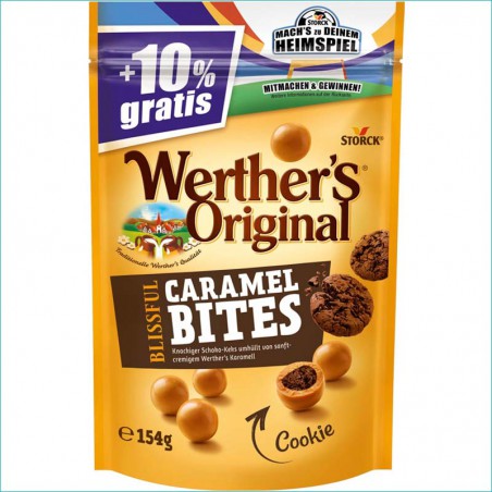 Werther's caramel bites 154g. Cookie