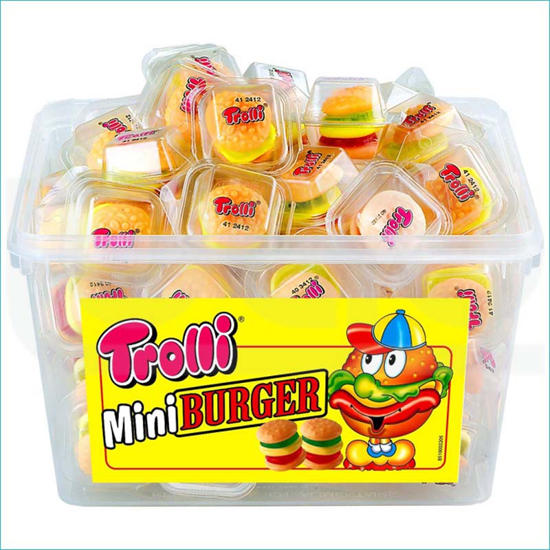 Trolli żelki burgery 60szt.