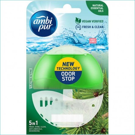 Ambi Pur zawieszka do WC 55ml. Tea Tree&Pine /12/