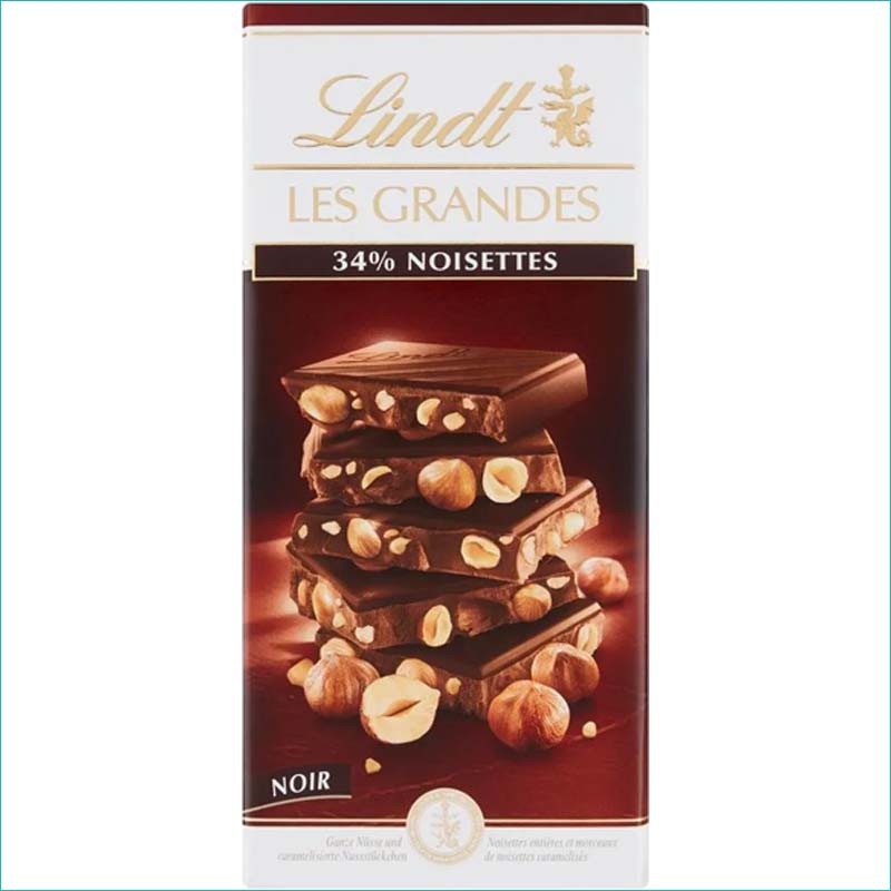 Lindt czekolada deserowa 150g. Orzechowa