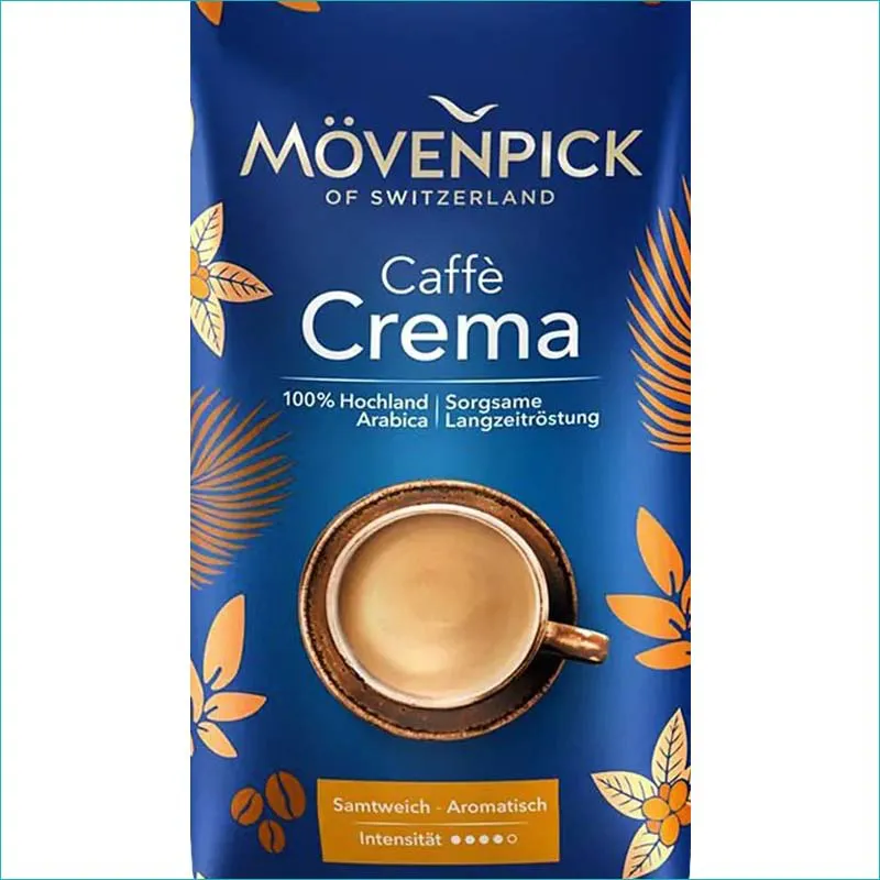 Movenpick kawa mielona 500g. Crema