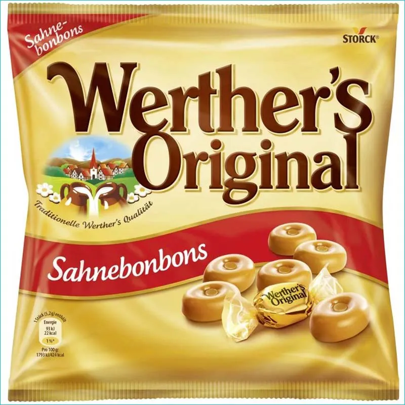 Werther's cukierki 245g. Sahnebonbons