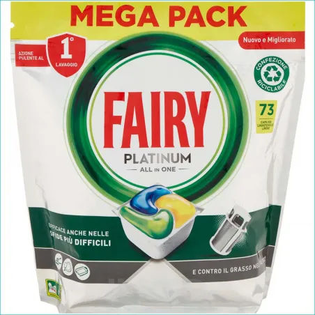 Fairy Platinum kapsułki do zmywarki 73szt. Lemon /3/