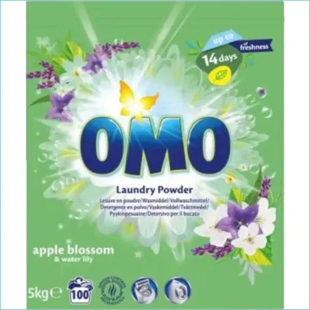 Omo proszek do prania 5kg/100 Apple&Water Lily