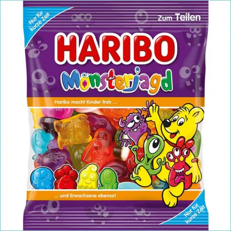 Haribo żelki 175g. Monsterjagd