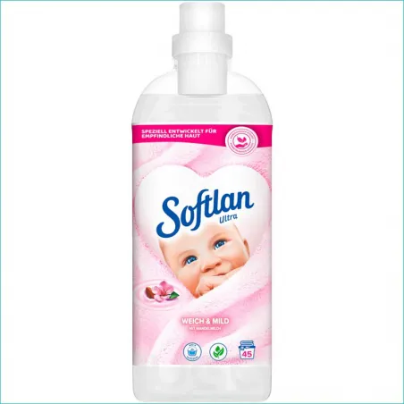 Softlan płyn do płukania 1L Weich & Mild /12/