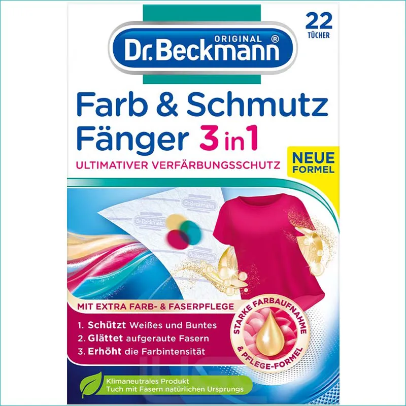 Dr Beckmann chusteczki wyłapujące kolor 22szt. /12/