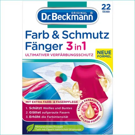 Dr Beckmann chusteczki wyłapujące kolor 22szt. /12/
