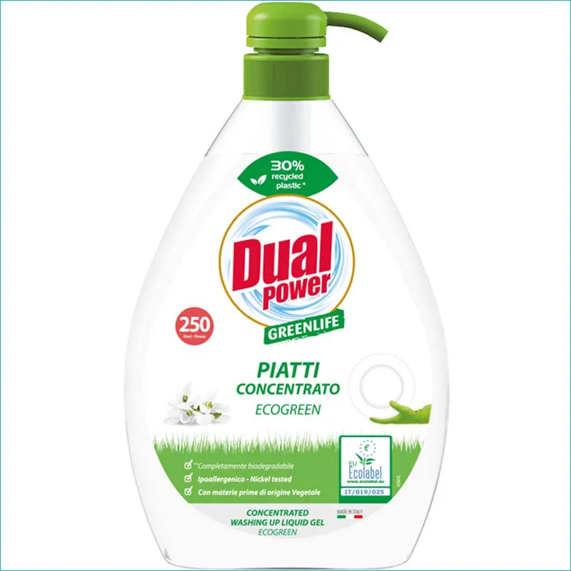 Dual Power płyn do naczyń dozownik 1l. Eco Green /6/