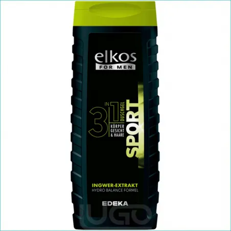 Elkos Men żel pod prysznic 300ml. Sport /8/