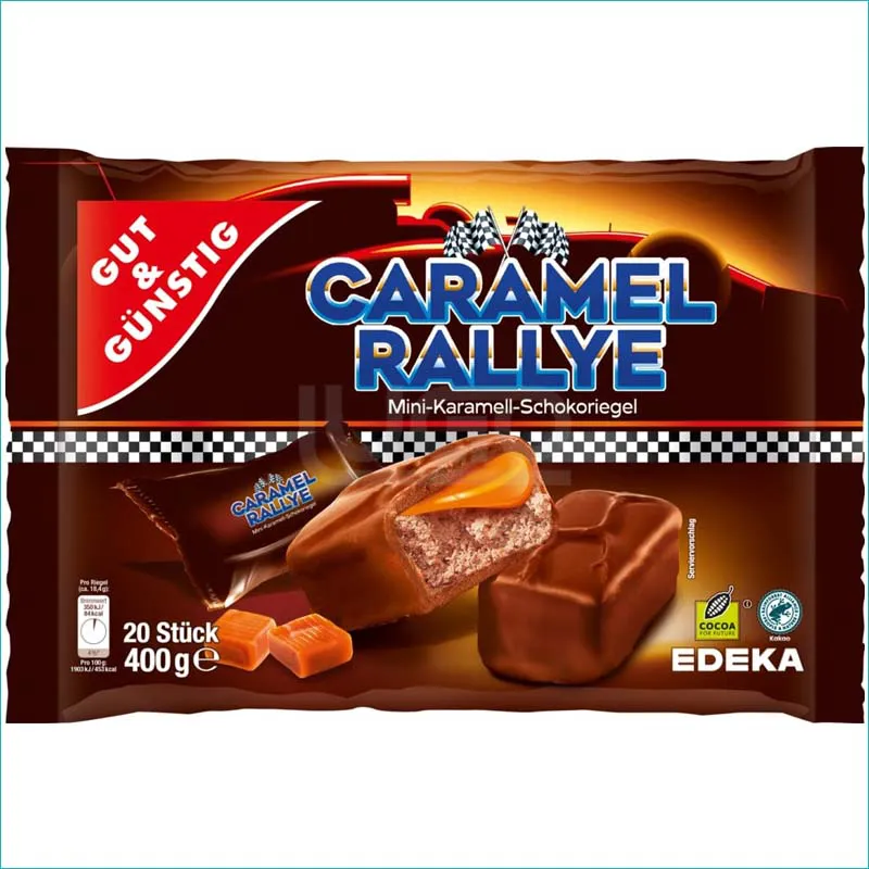 G&G Caramel mini batoniki 400g/17szt. /20/