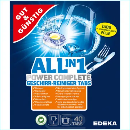 G&G tabletki do zmywarki 40szt. /7/