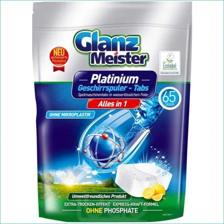 Glanz Meister Platinum tabletki do zmywarki 65szt.