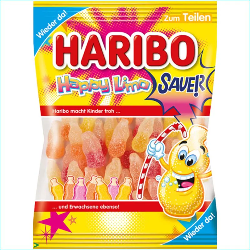 Haribo żelki 175g. Happy Limo