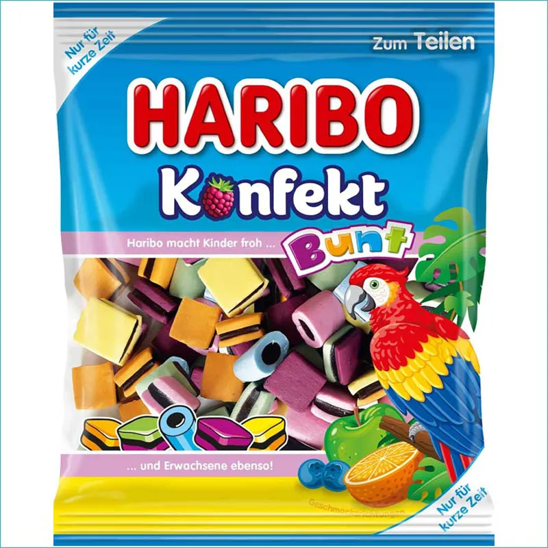Haribo żelki 175g. Konfekt Bunt