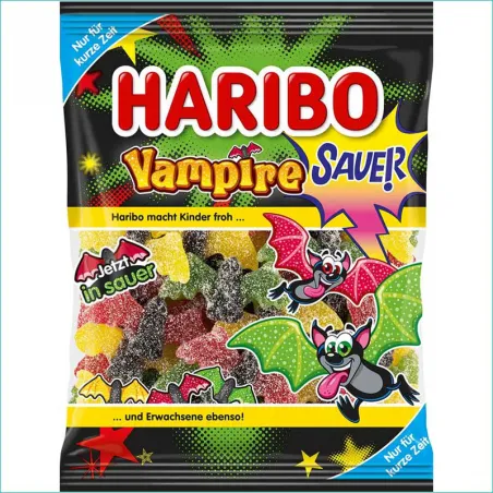 Haribo żelki 175g. Vampire Sauer