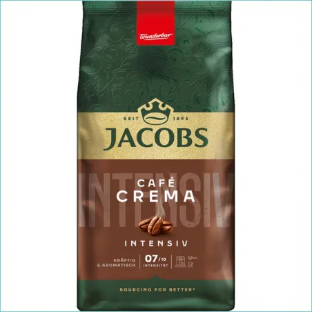 Jacobs ziarno 1kg. Crema Intensive Data ważn: 15/06/2026