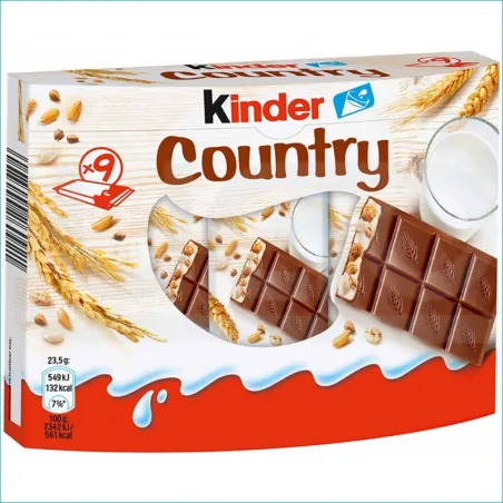 Kinder Country czekoladki z nadzieniem 9szt. /18/