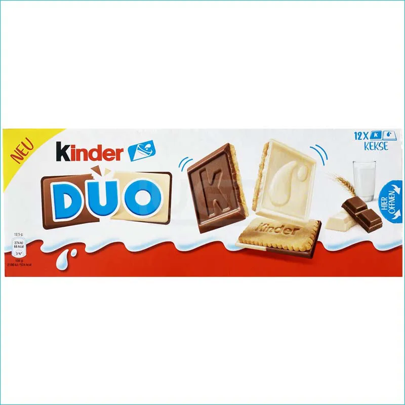Kinder Duo ciastka kruche 12szt. /12/