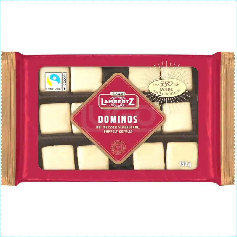Lambertz Dominos 150g. Weiss