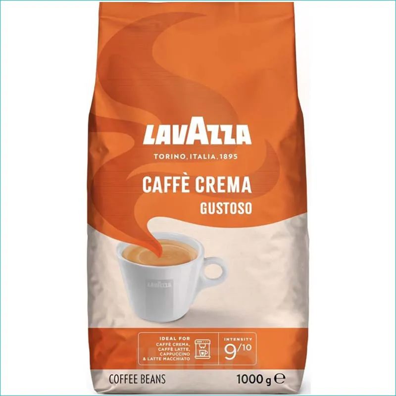 Kawa Lavazza Crema ziarno 1kg. Gustoso