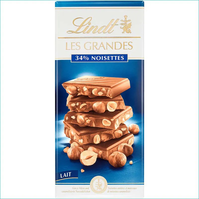 Lindt czekolada mleczna 150g. Orzechowa /3/