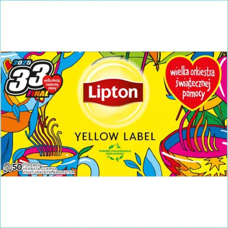 Lipton herbata 50szt.