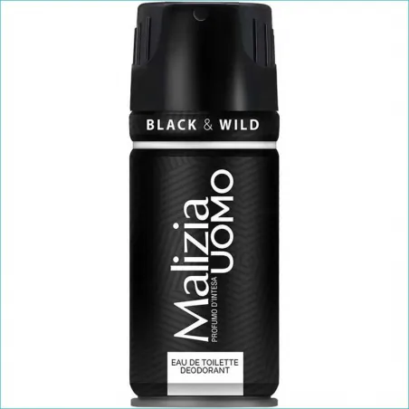 Malizia Men dezodorant 150ml. Black&Wild /12/