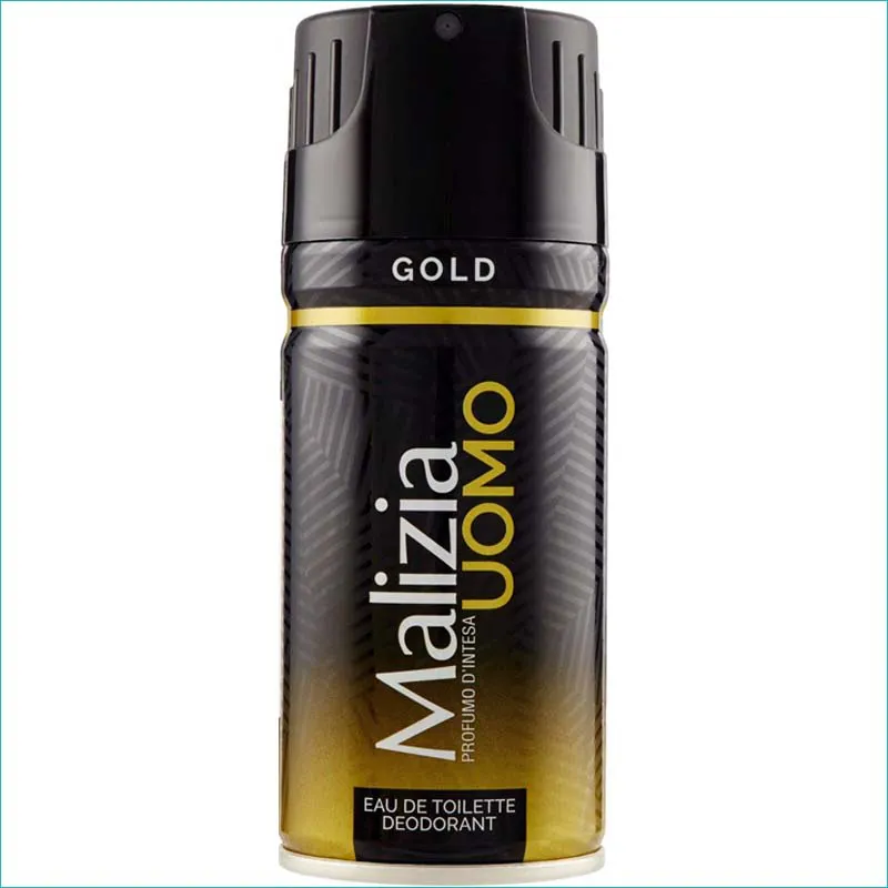 Malizia Men dezodorant 150ml. Gold /12/