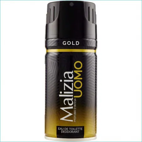 Malizia Men dezodorant 150ml. Gold /12/